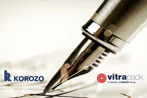 KOROZO GROUP COMPLETES ACQUISITION OF VITRA NV AND CREAVIT NV